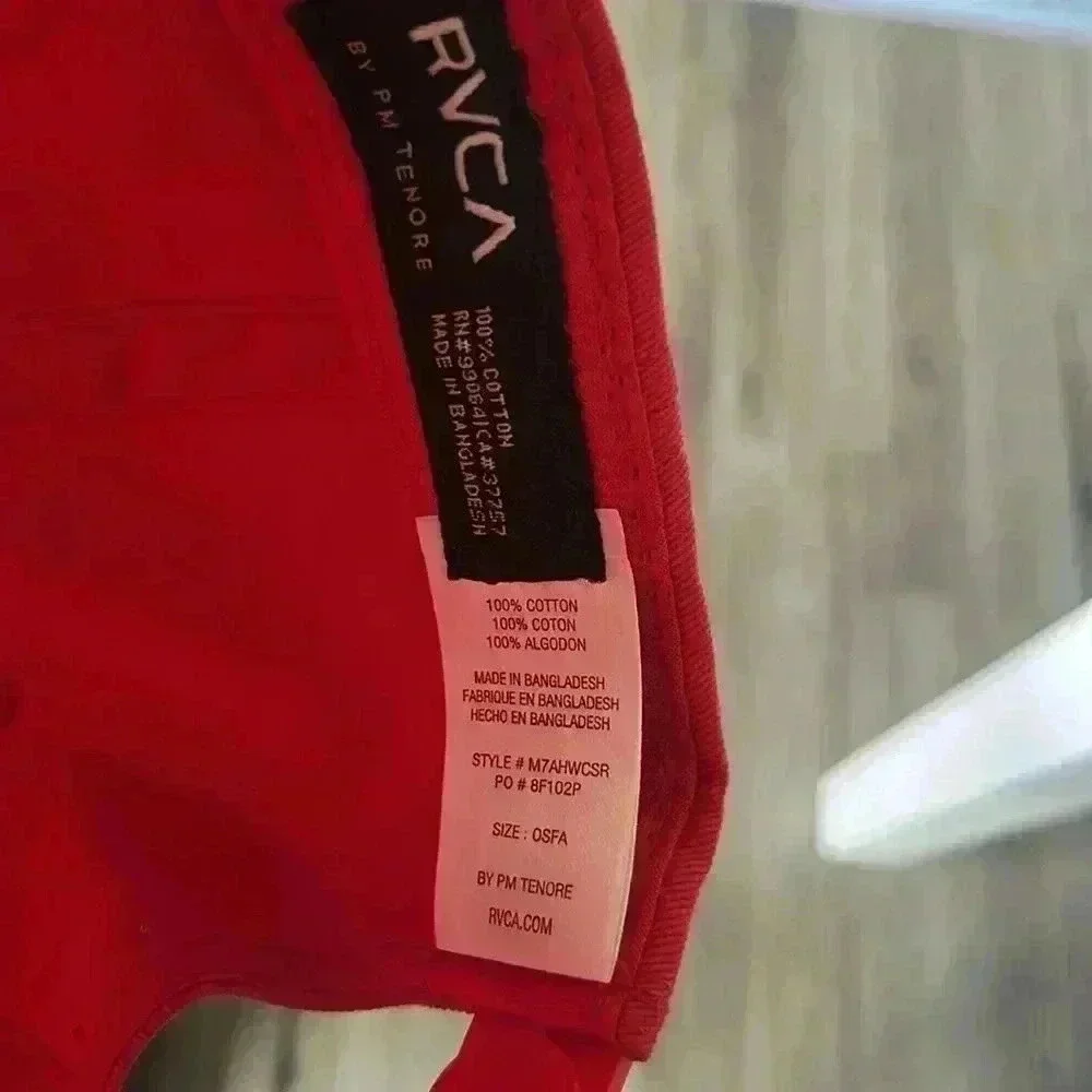 RVCA Flat Bill Hat